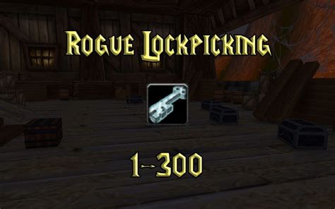 Wow Classic: Rogue Lockpicking Guide 1.